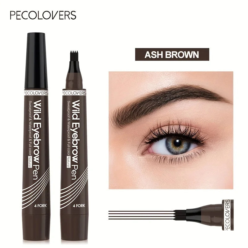 6-Color 4-Tip Brow Pen