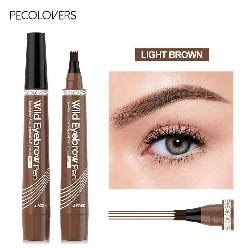 6-Color 4-Tip Brow Pen