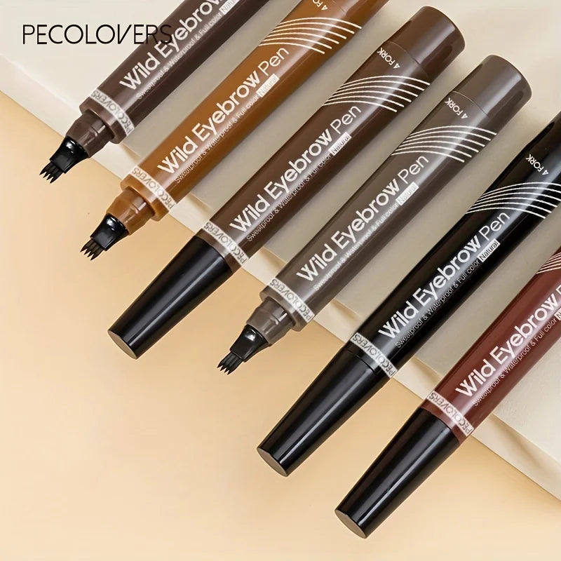 6-Color 4-Tip Brow Pen