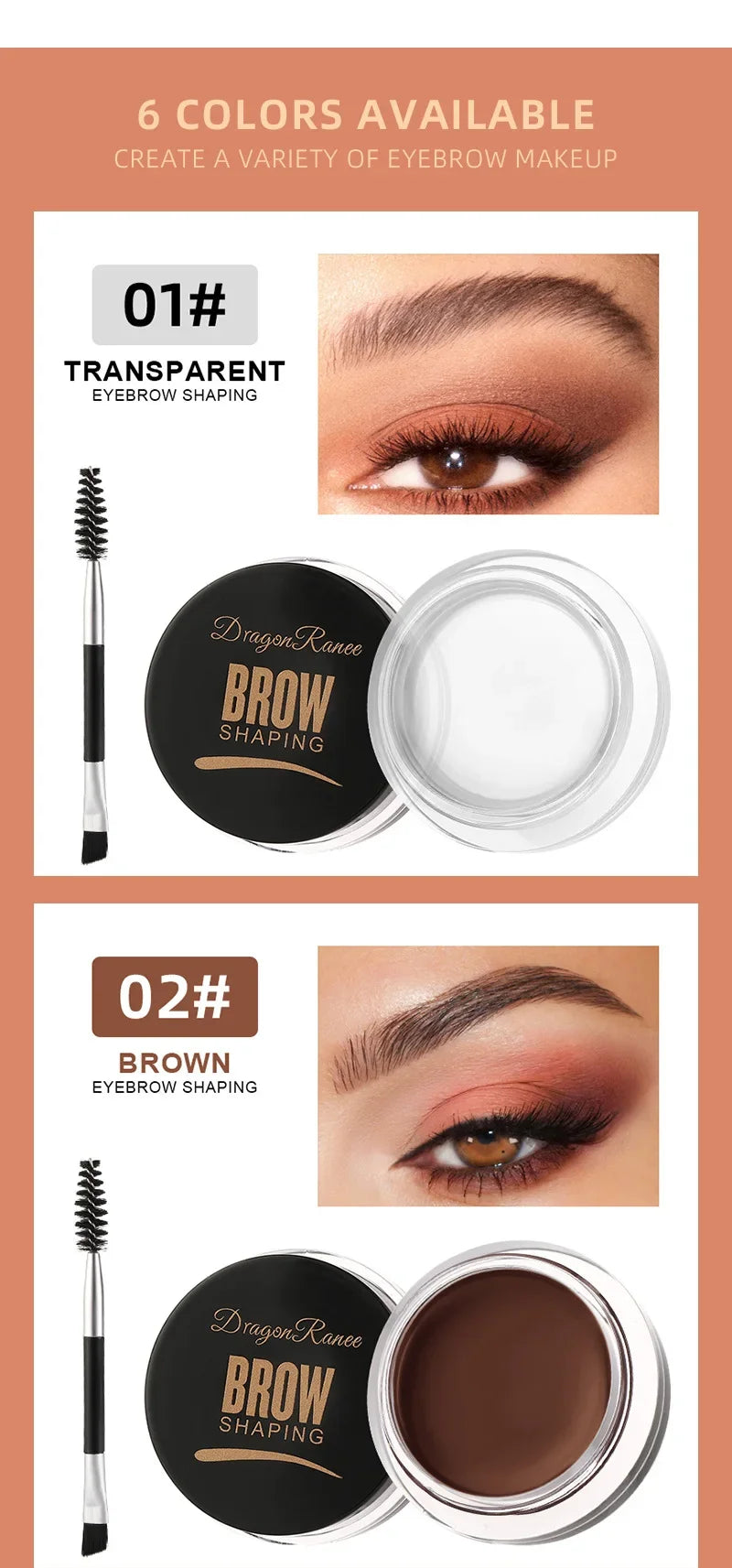 3D Matte Eyebrow Cream