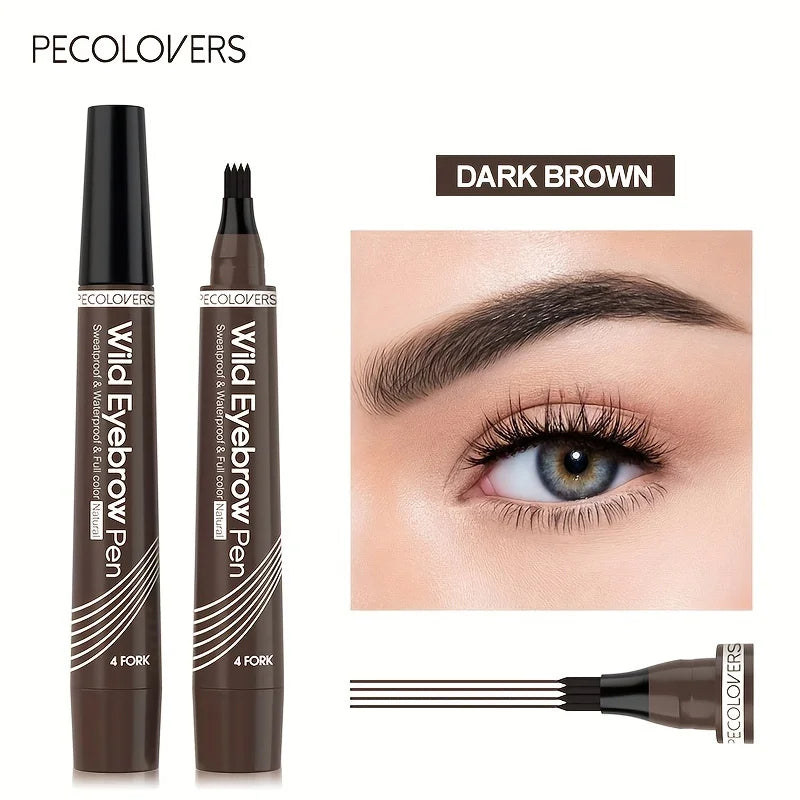 6-Color 4-Tip Brow Pen