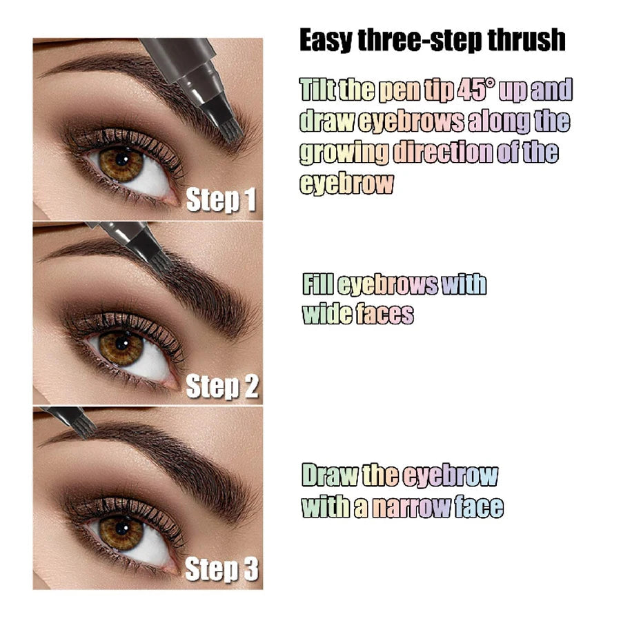 Microblading 4-Tip Brow Pen